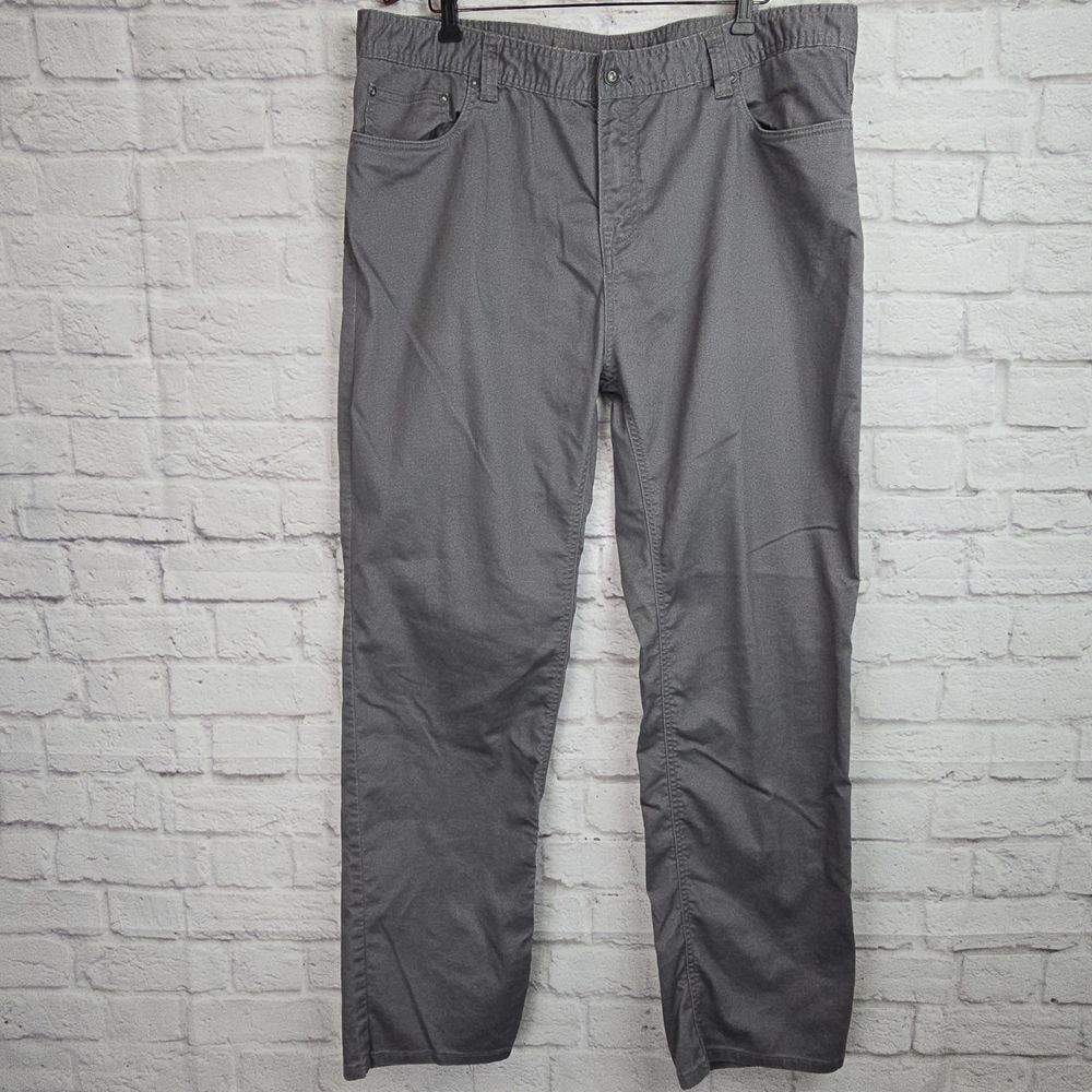 prAna Men's 40x32 Slim Fit Born From The Experience Organic Cotton Hiking Pants